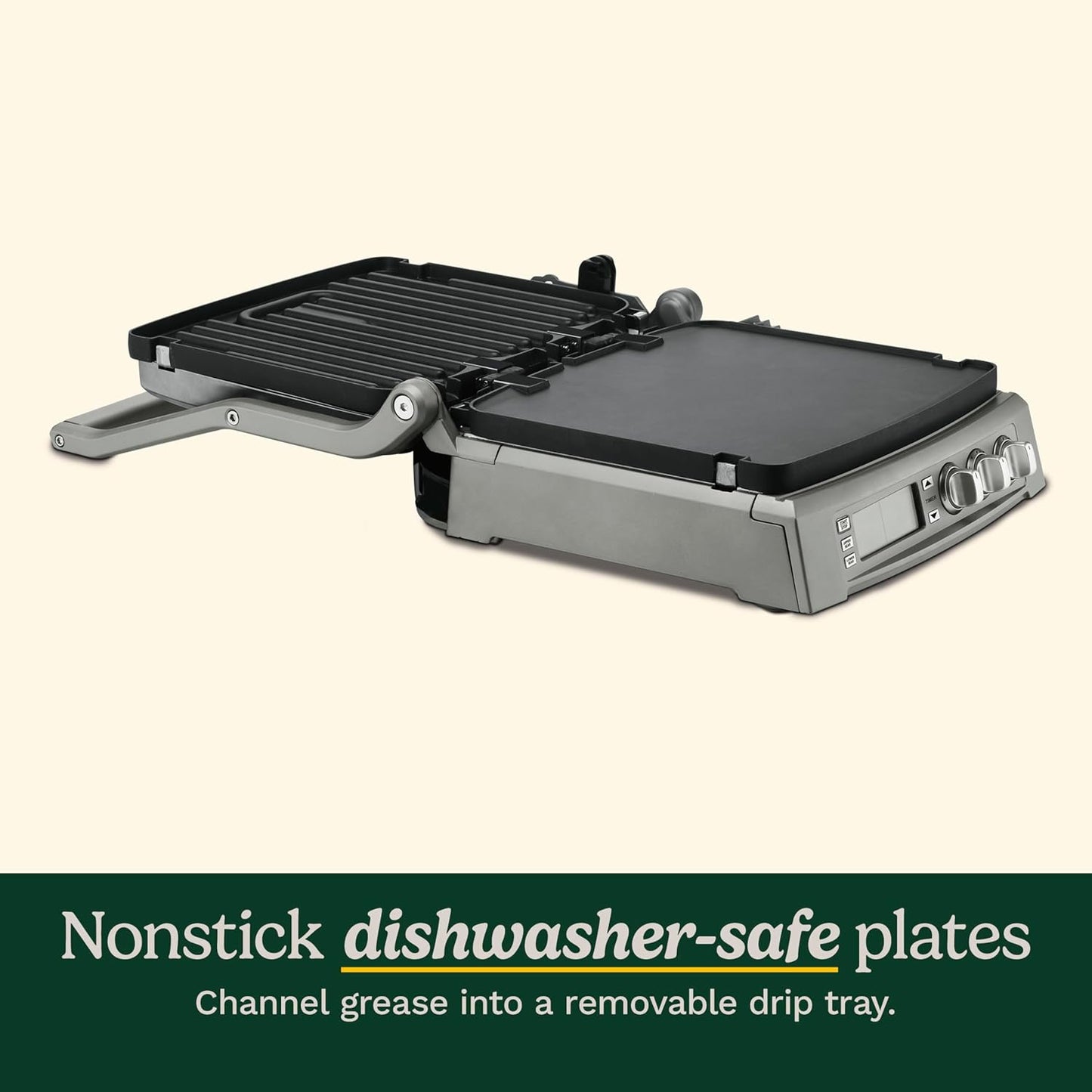 Cuisinart GR-300WSP1 Elite Griddler, Stainless Steel
