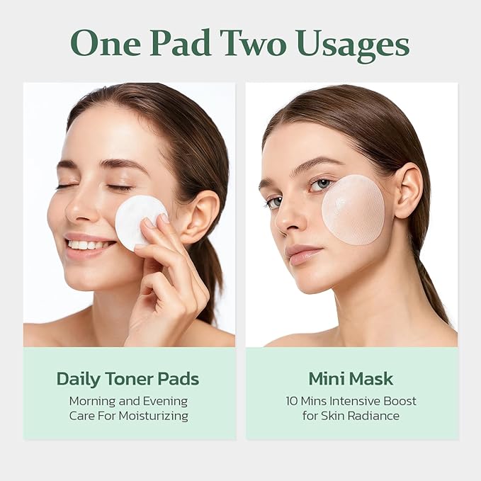 Toner Pads Face Exfoliator Dark Spots Removal Pads, Soothing with DEFENSIL®,Tea Tree | Wrinkle Minimizing with Peptides, Niacinamide for All Skin Types（125 Counts）