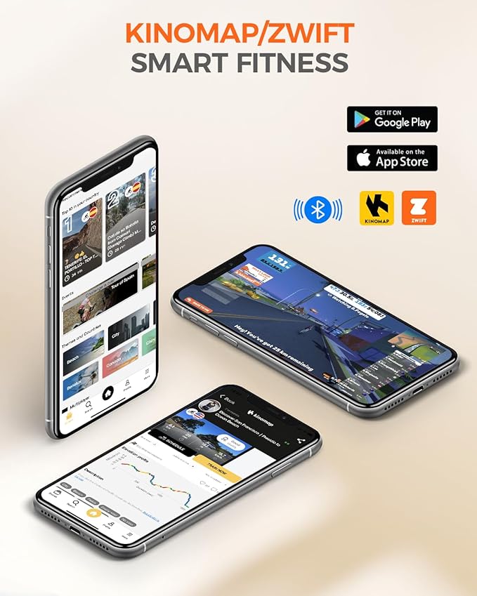 pooboo Elliptical Machine, Elliptical Exercise Machine with 16-Level Resistance&Hyper-Quiet Magnetic Driving System, Elliptical Machine for Home with LCD Monitor&15.5IN Stride, 350LBS Weight Capacity