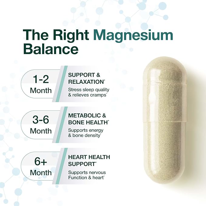 Magnesium Glycinate 750mg | High Absorption Formula for Sleep, Muscle Relaxation & Calm Support | Non-Laxative, Vegan Capsules – Magnesium Supplement for Men & Women – 90 Count