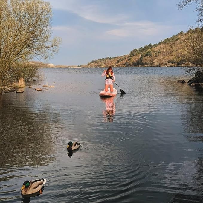 11'6"/11'/10' Inflatable Paddle Board with Complete Accessories, Versatile Premium Paddle Boards for Adults/Youth, Stand Up Paddle Board Polar/Wave/Sunny Wave Collection