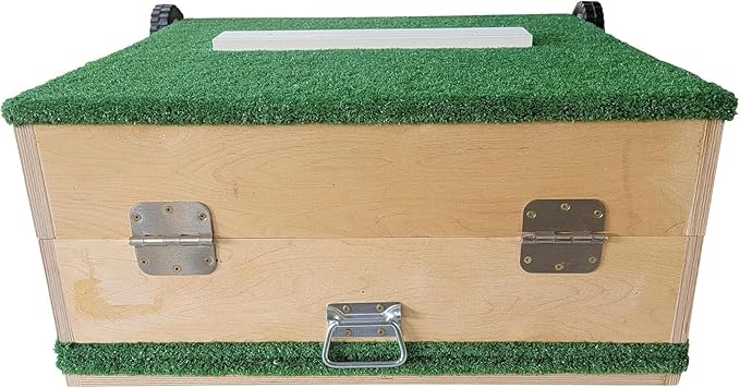 Titan Professional Mounds 6 Inch Ultra Portable Youth Baseball Pitching Mound with Wheels Ages 12 & Under