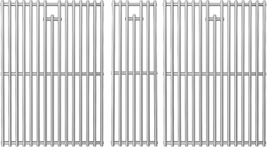 Orgneas Cooking Grates for Nexgrill 720-0882A Evolution Infrared Plus 5-Burner, Stainless Steel Solid Rod Grill Cooking Grids for Nexgrill Gas Grill Replacement Parts, Set of 3