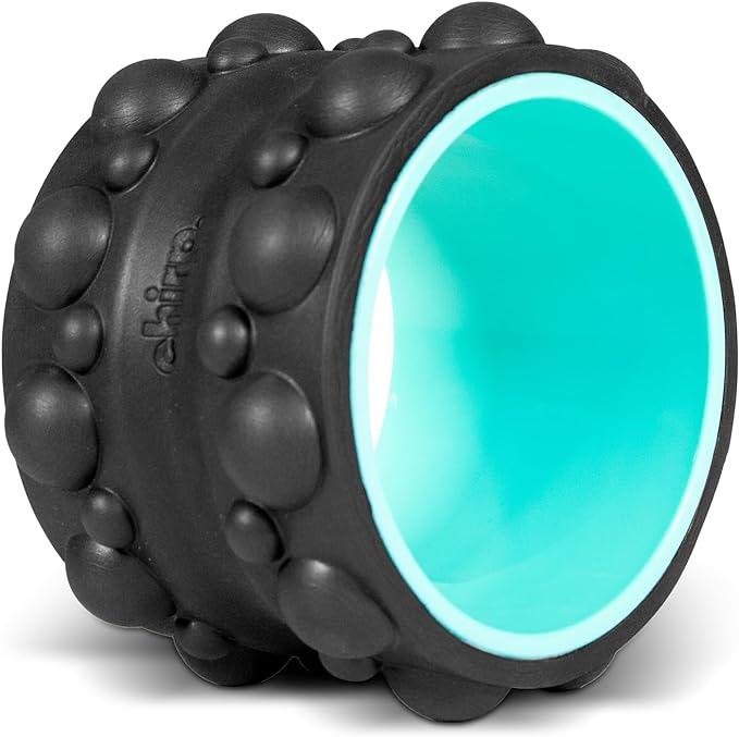 Chirp Wheel XR Knot Kneader - Firm Massage Roller, Shiatsu Thumb Massage, Muscle Release Tool for Knots &Tension Relief | High Density Foam for Physical Therapy & Relaxation, 500lbs Capacity, 6" Mint