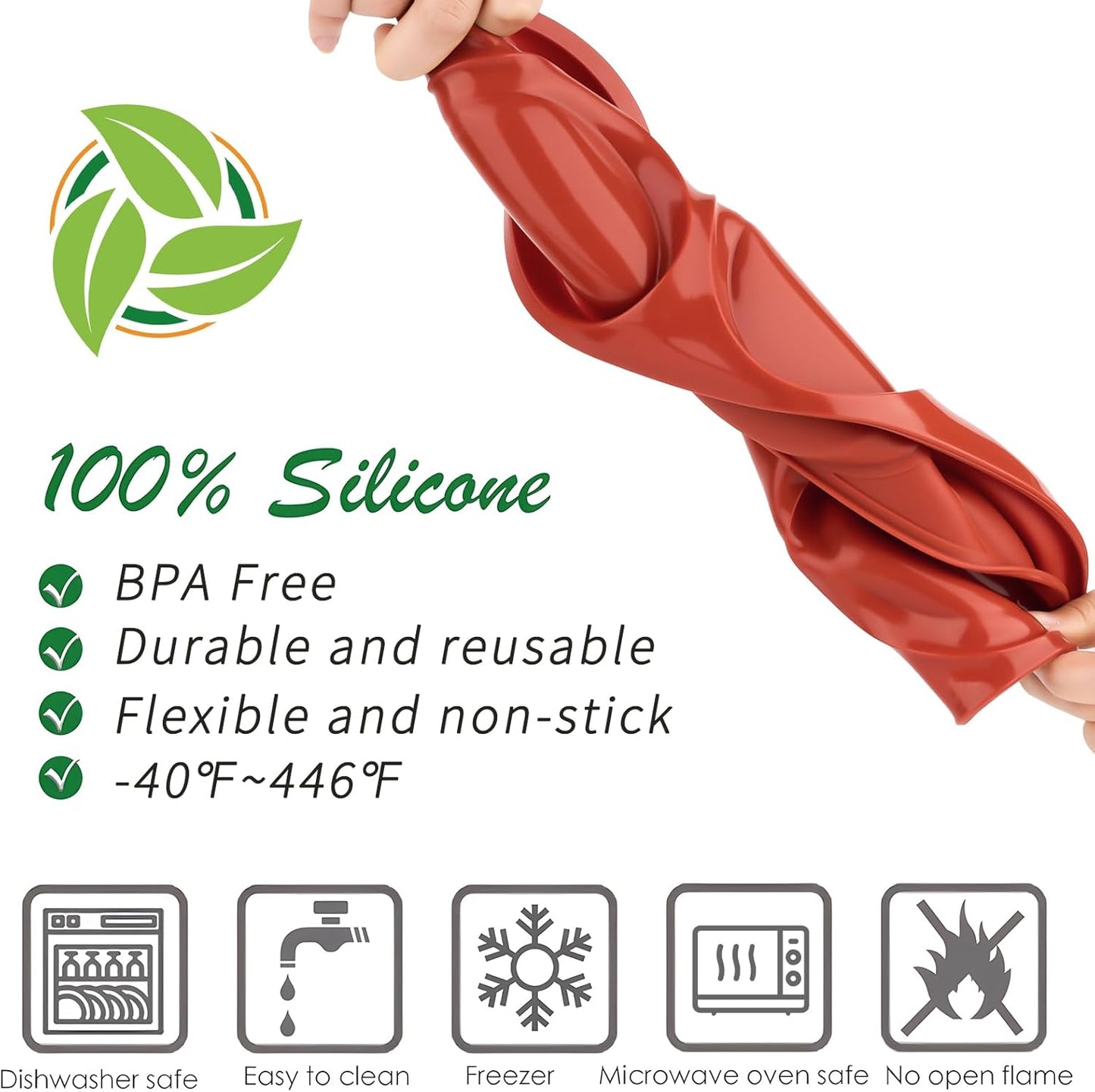 Ocmoiy 4 Inch Silicone Egg Mold for Breakfast Sandwiches, 3 Pack Non-Stick Silicone Jumbo Muffin Top/Hamburger Bun Pan Eggs Bites Molds for Oven Baking Egg Patty, Pancake, Frittata