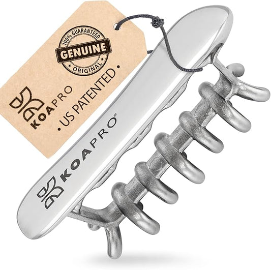 KOAPRO Facial Facia Blaster Tool for Sensitive Fascia Blasting - Face Gua Sha Tool Helps Lymphatic Drainage and Cellulite Reduction, Neck and Face Fascia Roller for Tight Skin, Deep Tissue Massager