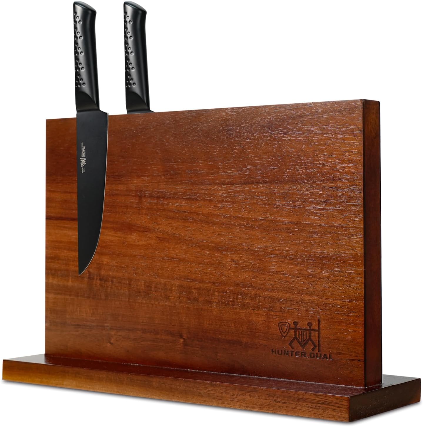 Magnetic Knife Holder with Enhanced Magnets, Multifunctional Countertop Magnetic Knife Block Stand, Universal Knife Storage & Kitchen Tool Organizer for Counter Top