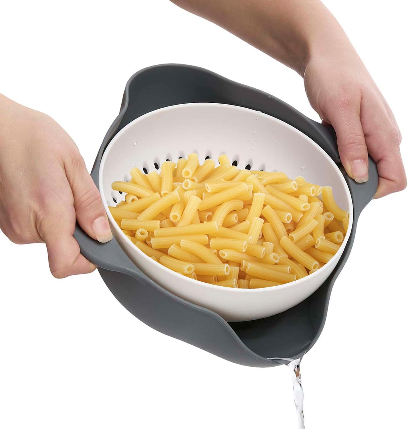 HIC Kitchen Rinse and Drain Colander Bowl, BPA Free