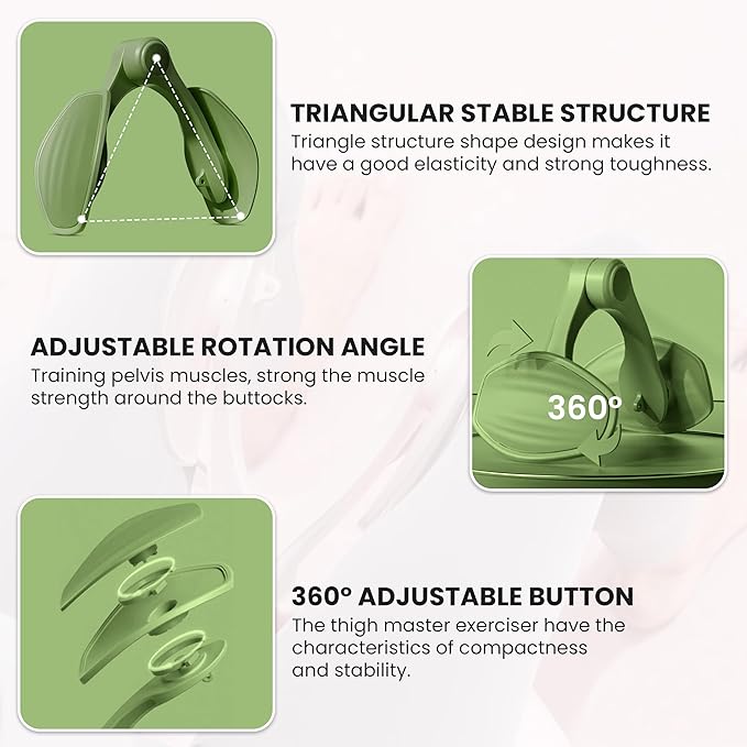 SFS Hip Trainer Pelvic Floor Exerciser for Women – Thigh, Buttocks, and Body Shaping, Strengthen Pelvic Muscles, Tone and Sculpt Your Body