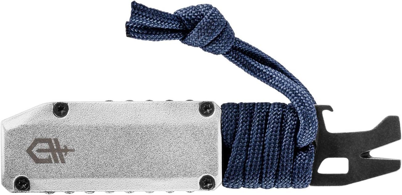 Gerber Gear Prybrid X Multitool Pocket Razor Knife - EDC Utility Knife with Retractable Blade and Pry Bar for Everyday Carry - Urban Blue