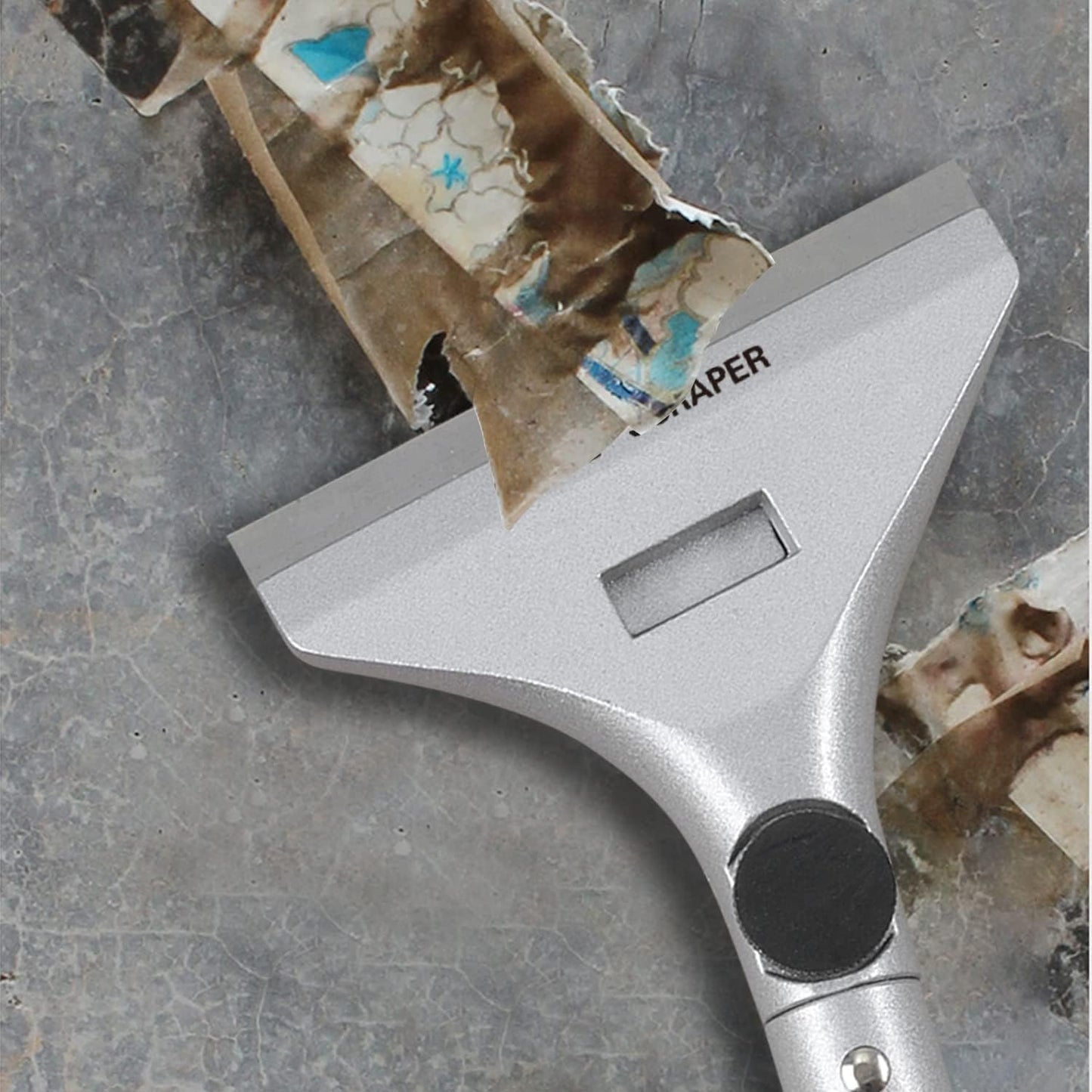 XW Razor Blade Paint Scraper Set, Heavy Duty Putty Knife with Quick Blade Change, Extra 20 PCS Blades Included, 2-Pack