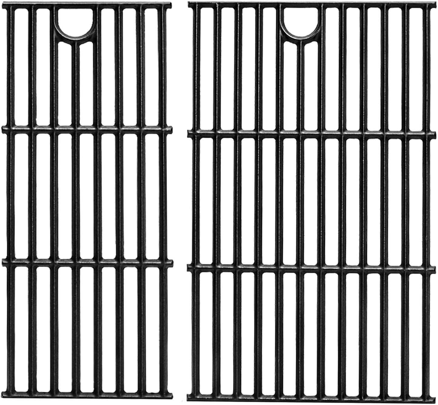 17" Grill Grates for Charbroil Performance 2 Burner 463630021 463660421 463655021 463630422 463655421, Cooking Grids for Charbroil Grills, Replacement Parts for G426-0004-W1 G426-0005-W1, Cast Iron