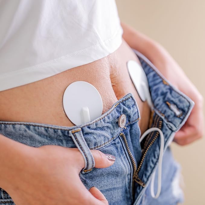 Pixie Pulse Replacement Pads - Replacement Gel Pads for Menstrual Cramps Unit - Pack of 20 (10 Pairs)