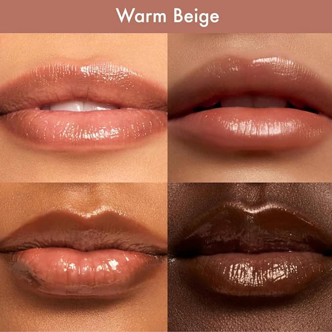 Summer Fridays Dream Lip Oil - Tinted Lip Oil with Moisturizing Sheer Coverage, High-Shine and Deep Hydration - Non-Sticky Formula for Long-Lasting Softness - Warm Beige (0.15 Oz)