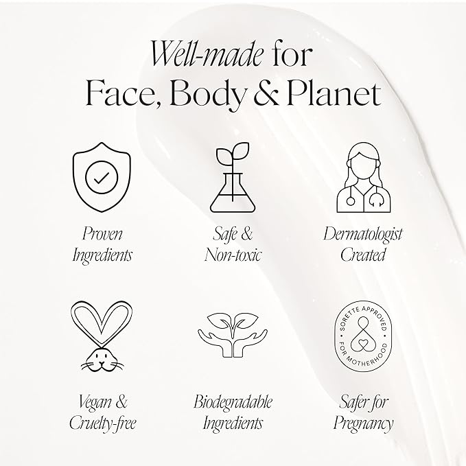 Doctor Rogers Face Cream Moisturizer: Hydrating Facial Cream. With Niacinamide, Shea Butter & Squalane. Anti-Aging & Moisturizing Lotion. Suitable for Sensitive & Dry Skin, 1.7 Ounce (50ml)