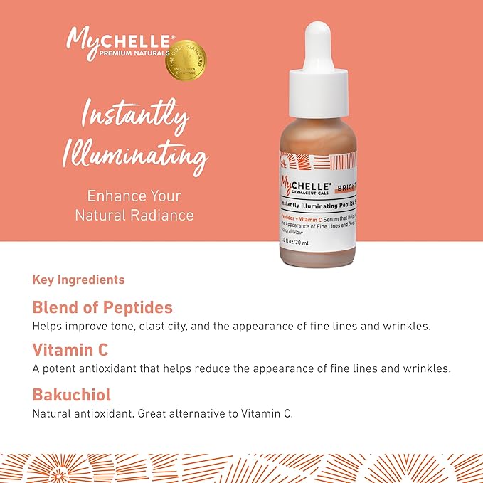MYCHELLE Instantly Illuminating Peptide Serum, 1 FZ