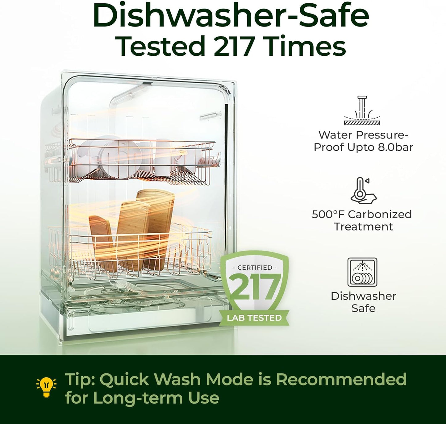 Dishwasher Safe Bamboo Cutting Boards 15.4x11.7in Heat-Resistant Chopping & Charcuterie Board with Juice Groove, Durable Lightweight Kitchen Essentials for Meat, Vegetables, Easy Clean