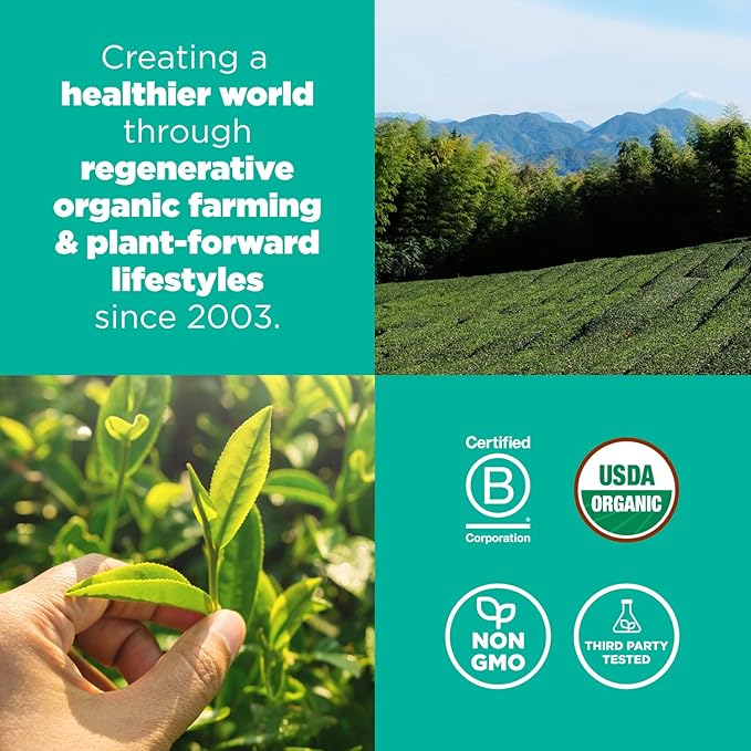 Navitas Organics Matcha Powder – For Tea, Lattes, Smoothies, Desserts & More – Energy & Antioxidants – Premium Culinary Grade – USDA Organic, Non GMO, Gluten Free, Kosher, Vegan (3oz. Bag 85 Servings)