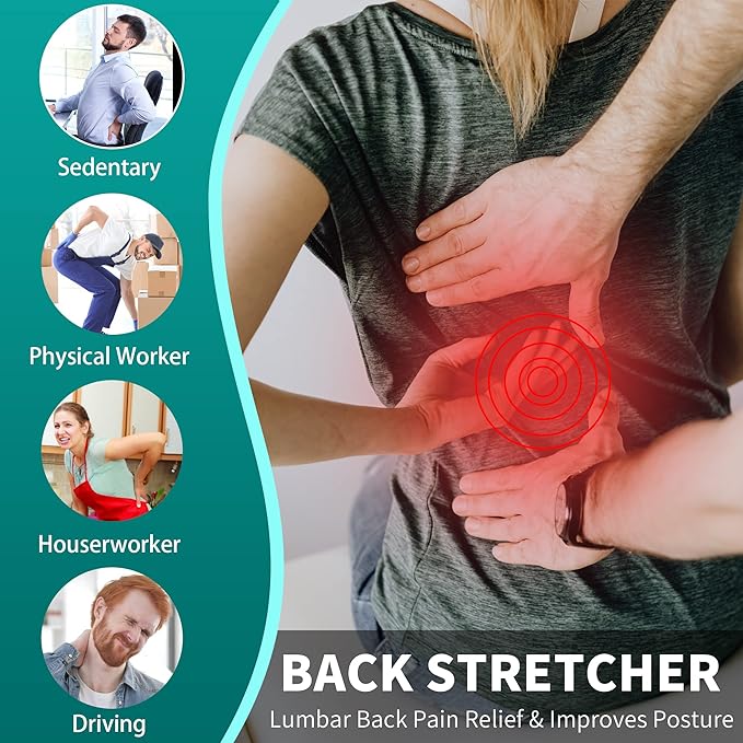 Yoga Wheel Set of 2, Upgraded 10MM Thick Back Wheels for Pain Relief & Stretching, Strongest Back Roller for Deep Tissue Massage, Improving Yoga Poses Backbend