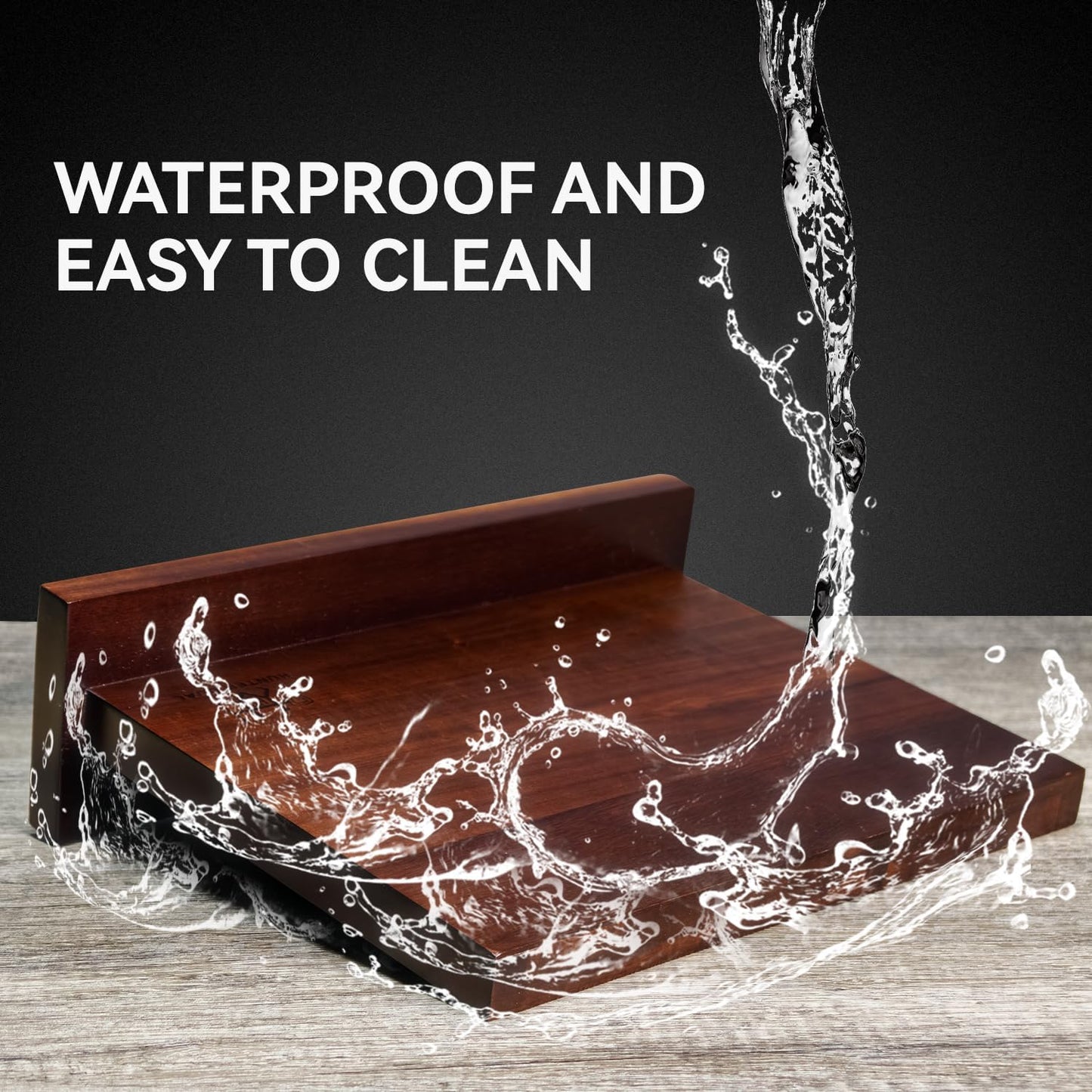 Magnetic Knife Holder with Enhanced Magnets, Multifunctional Countertop Magnetic Knife Block Stand, Universal Knife Storage & Kitchen Tool Organizer for Counter Top