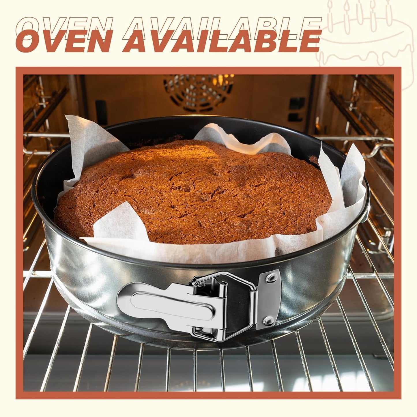 4 Pcs 6 Inch Non Stick Springform Pan with Removable Bottom Carbon Steel Cheesecake Pan Round Springform Cake Mold with Stainless Steel Spring Buckles for Baking Kitchens Restaurant