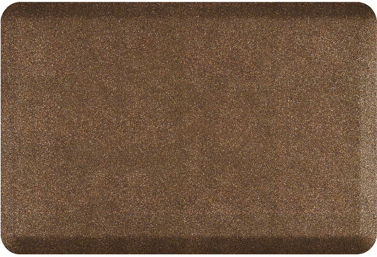 WellnessMats Granite Collection Anti-Fatigue Floor Mat, Polyurethane – Ergonomic Support Pad for Home, Kitchen, Garage, Office Standing Desk – Water Resistant - Made in USA