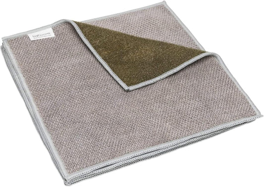 Microfiber Wholesale Dish Cloths | Scrubs & Cleans: Dishes, Sinks, Counters, Stove Tops | Easy Rinsing | Machine Washable | 4 Pack (Size 10" x 10")