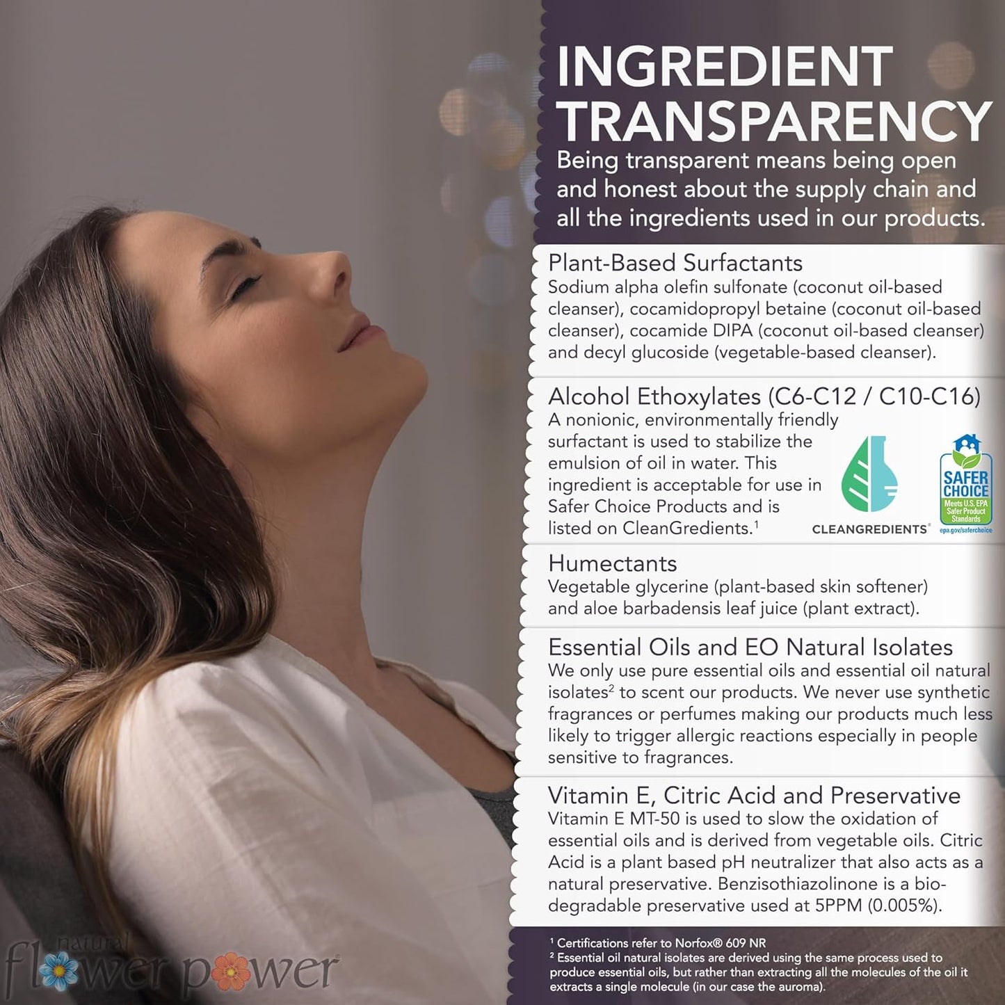 Plant-Derived Dish Soap - Sulfate-Free, Bio-Based, pH-Balanced, Vegan Cleaning Supplies - Variety Pack - Lavender + Lemongrass + Peppermint & Lemon - 3 x 16 oz