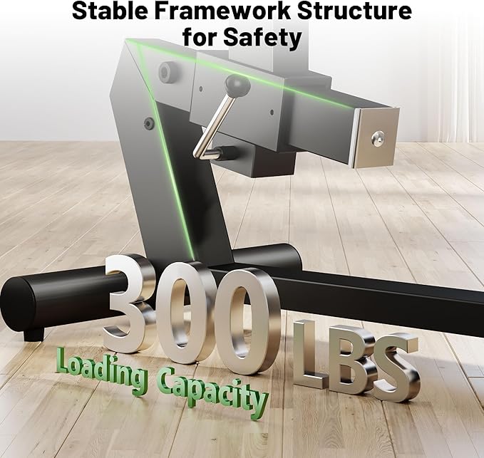 Caromix Recumbent Exercise Bike for Adults Seniors, Stationary Bike for Home with Comfortable Seat and Heart Rate Handle, Magnetic Resistance Indoor Cycling Bike with 300LBS for Cardio Workout