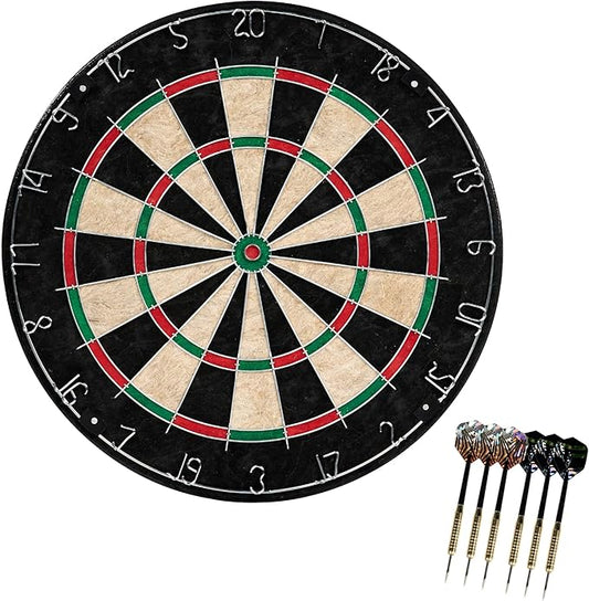 MD Sports Dartboard Cabinet Multiple Styles Electronic Dartboard With Digital X/O Cricket Scorekeeping and Dart Set, Perfect for Cricket Games