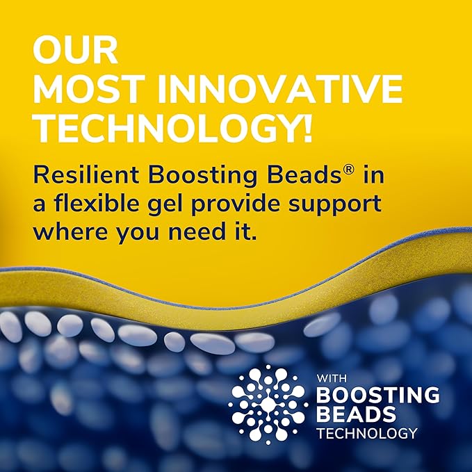 Dr. Scholl's® 24-Hour Energy Multipurpose Insoles, Returns Energy with Every Step, Relieves Foot Pressure & Tired Achy Feet, Memory Foam & Gel Insert, Women's Shoe Size 6-10, 1 Pair