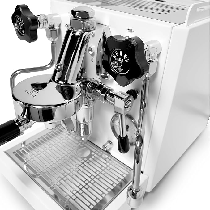 Diletta Bello Espresso Machine | Heat Exchanger | E61 | Manual Control | 3 Liter | Made In Italy | (White)