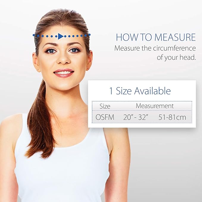 Core Products Dual Comfort Migraine CorPak Hot Cold Therapy, Eye Mask Compress, No Frost, Includes Strap