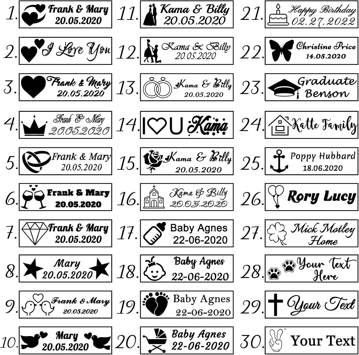 20PCS Personalized Bottle Opener Keychain Bulk Custom Beer Bottle Opener with Logo Text Engraved Wedding Bottle Opener Favors Customized Gifts for Guests Baby Shower Birthday Party-Red