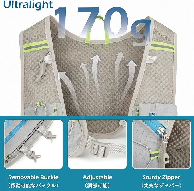 TRIWONDER Hydration Backpack Lightweight Water Pack for Men Women Hydration Pack for Cycling, Running, Hiking and Biking