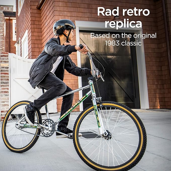 Schwinn Sting Pro and Predator Team BMX Bike for Kids/Youth, Retro Design, Single-Speed, Hi-Ten Steel Frame, 20 or 24-Inch Wheels, Multiple Colors