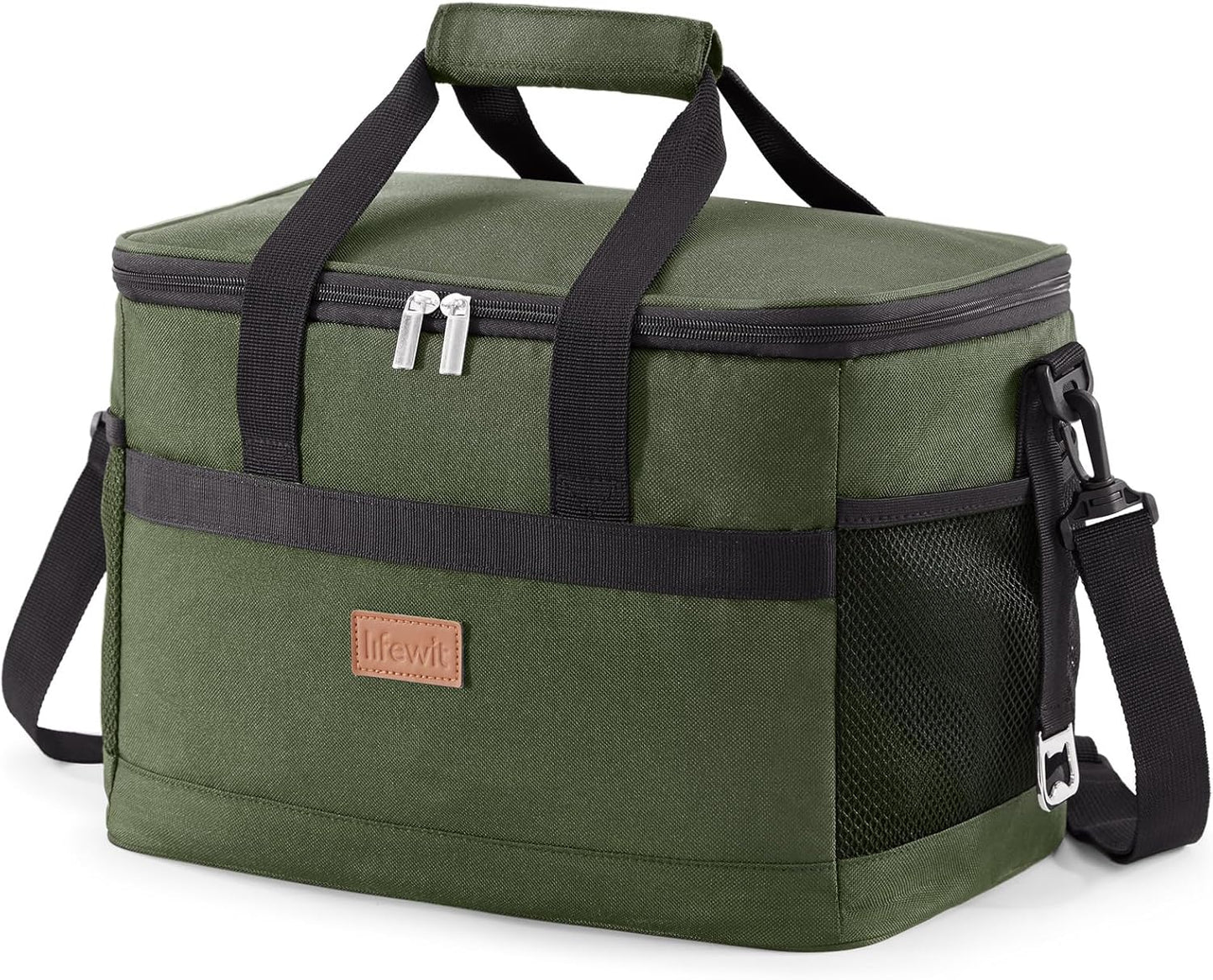 Lifewit Cooler Bag 30/50/60 Cans Collapsible and Insulated Large Lunch Bag Leakproof Soft Cooler Portable Tote for Camping/BBQ/Family Outdoor Activities