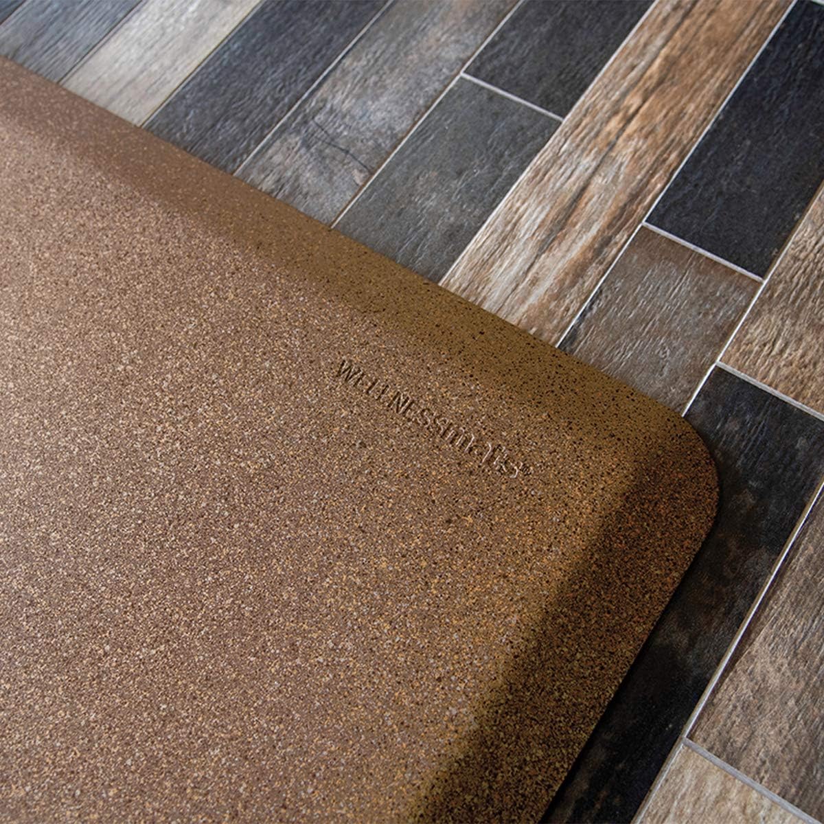 WellnessMats Granite Collection Anti-Fatigue Floor Mat, Polyurethane – Ergonomic Support Pad for Home, Kitchen, Garage, Office Standing Desk – Water Resistant - Made in USA