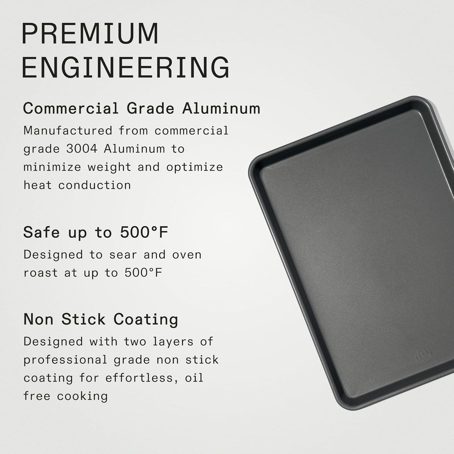 Made In Cookware - Sheet Pan (Non Stick) - Commercial Grade Aluminum Non Stick - Professional Bakeware