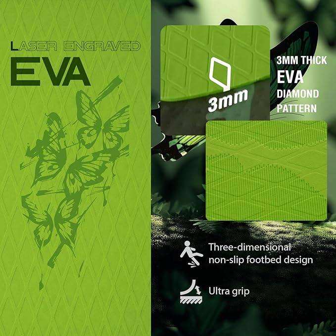 10’6/11’6 Inflatable Stand Up Paddle Board with Premium Paddleboards Accessories, Wide Stable Designed SUP Paddleboard for Adults & Youth.