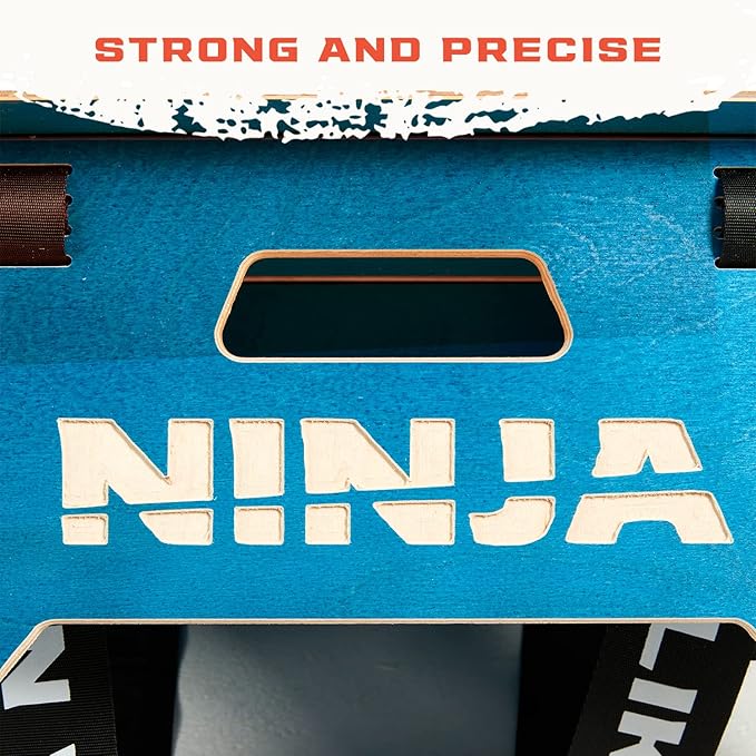 Ninja MTB Jump Ramp, Turbo Kicker Portable Jump Ramp, 4 Panel Ramp for All Ages, Ideal for MTB Bikes, BMX Bikes, One Wheels, Scooters, Skateboards, and RC Cars