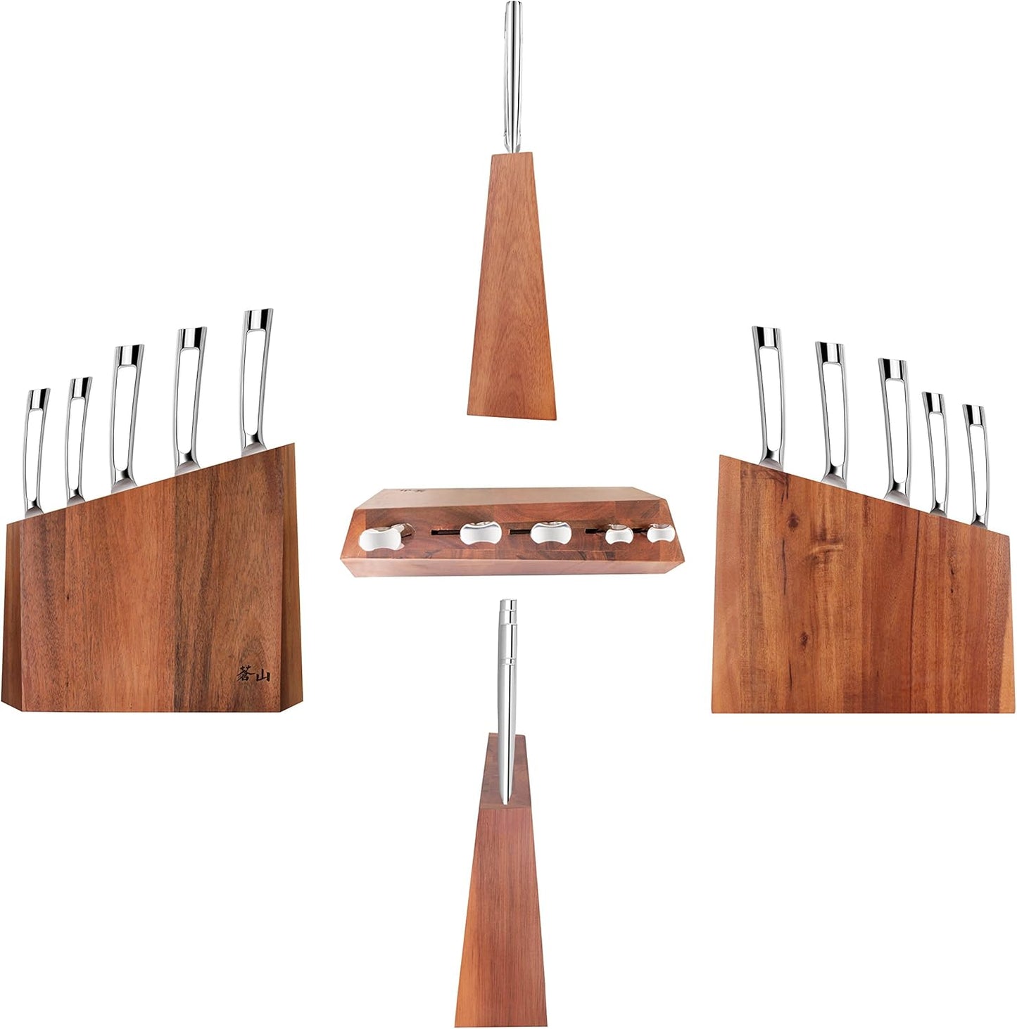 Cangshan N1 Series 59205 6-Piece German Steel Forged Knife Block Set, Oprah's Favorite Things 2017