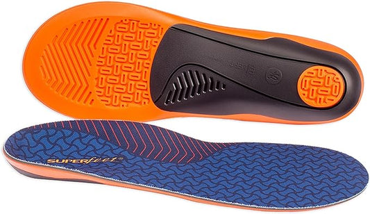 Superfeet Work Cushion - Trim-to-Fit Orthotic Shoe Inserts - Professional Grade - Men 5.5-7 / Women 6.5-8