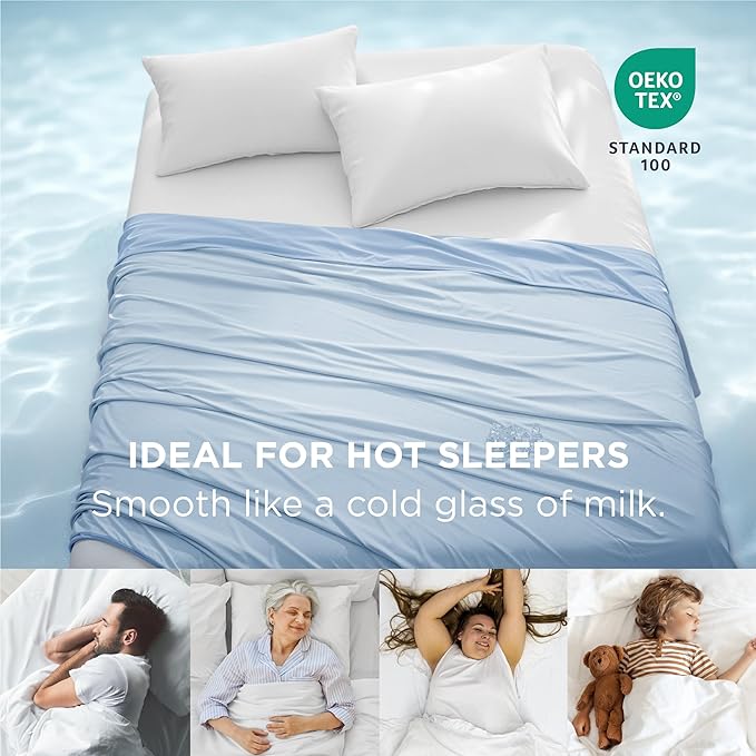 Bedsure Summer Cooling Blanket Twin XL for Hot Sleepers with Sports Mesh Design, Arc-Chill Q-Max 0.4 Lightweight Breathable Ice Cold Blankets for College Dorm, 60 x 90 Inches, Mesh Blue