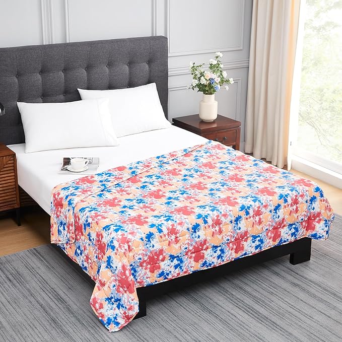 L'AGRATY Weighted Blanket - 48"x72" 20lbs Cooling Breathable Heavy Blanket with Glass Beads for Adult All-Season