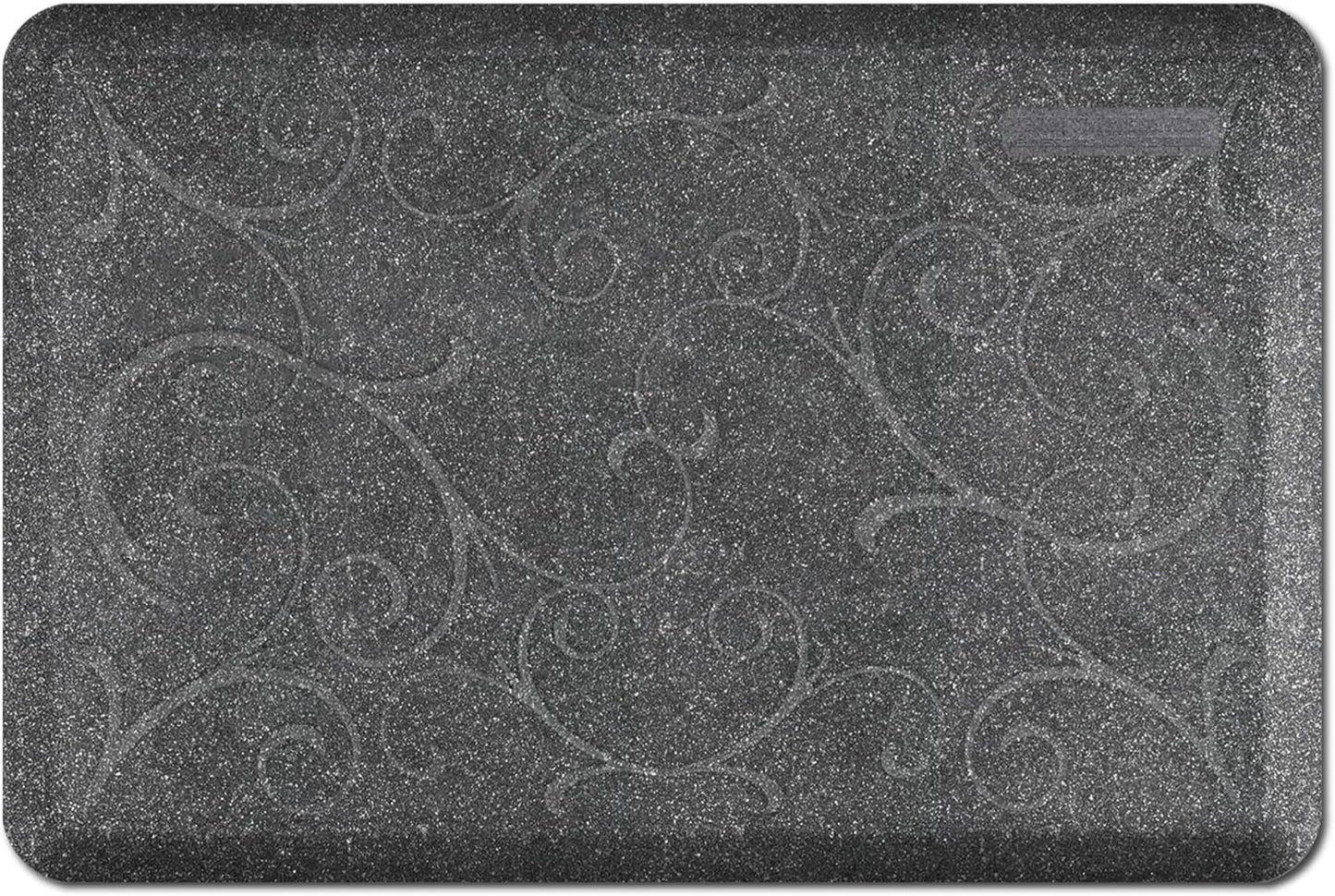 WellnessMats Bella Collection Anti-Fatigue Floor Mat, Polyurethane – Ergonomic Support Pad for Home, Kitchen, Garage, Office Standing Desk – Water Resistant - Made in USA