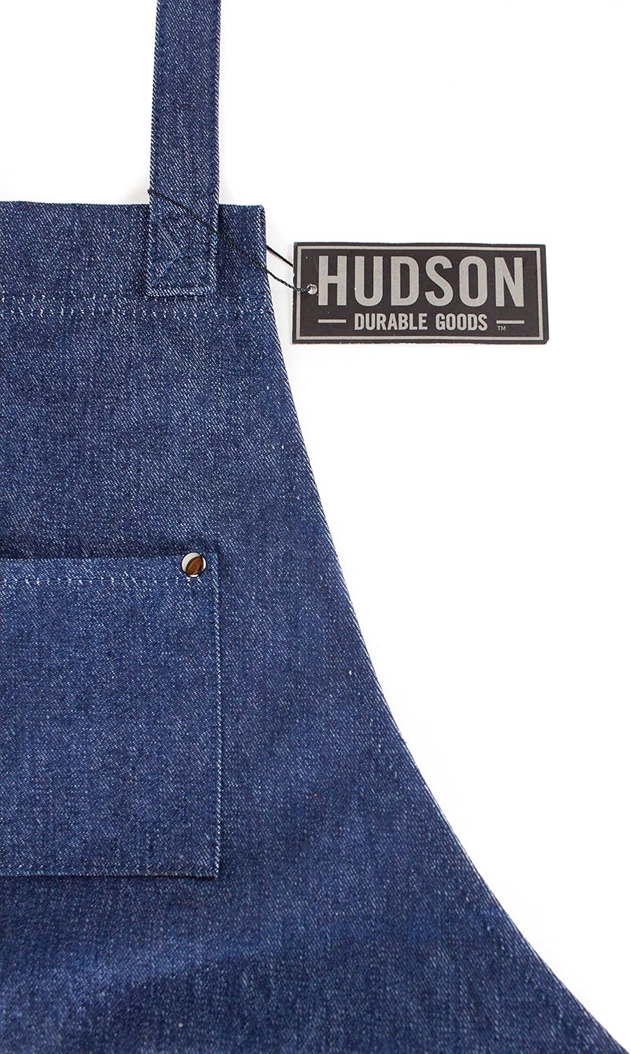 Hudson Durable Goods - Professional Grade Chef Apron for Kitchen, BBQ & Grill