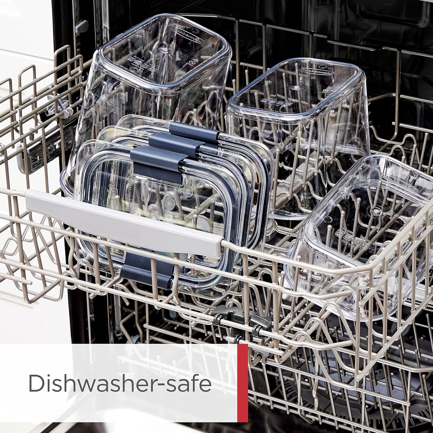 Rubbermaid Brilliance Pantry 10 Piece Set, Clear and Airtight Food and Pantry Storage Containers