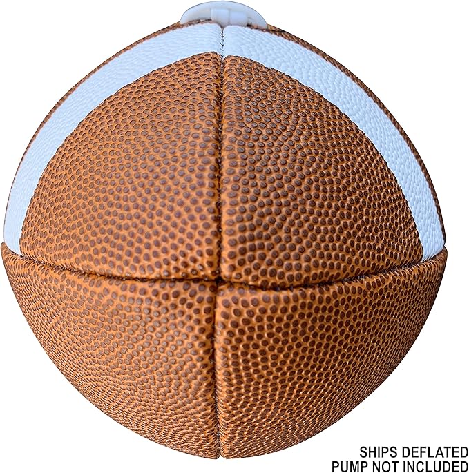 Passback Official Composite Football, Ages 14+, High School Training Football, (Ships Deflated)