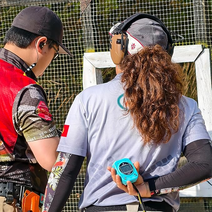 Shot Timer for Shooting Competition,Shot Timers with Protect Cover,Seamless Connection Device,Shooting Timer for Training&Dry Fire